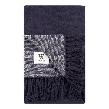 Wood Wood Double A Scarf 9100-4068 Navy